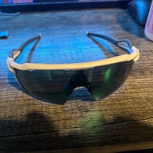 White and green oakley sunGlasses